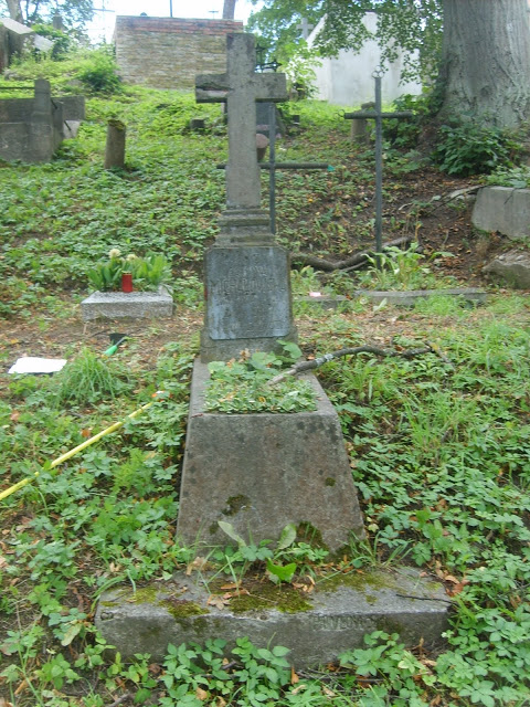 Tombstone of Paulina Michalowska, Na Rossie cemetery in Vilnius, as of 2013.