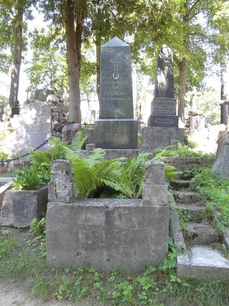 Tombstone of Stefania Czernicka, Na Rossie cemetery in Vilnius, as of 2013