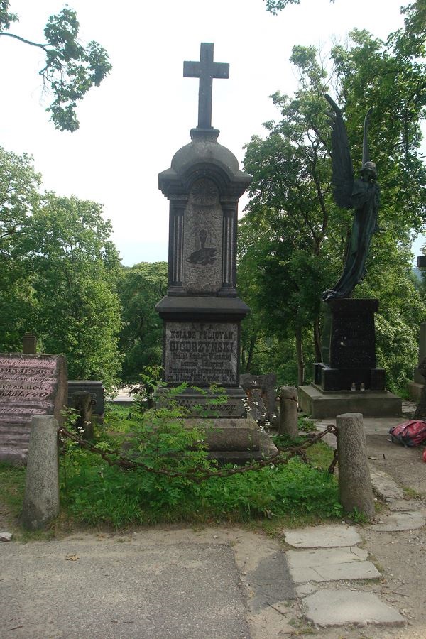 Tombstone of Felicjan Biedrzyński, Na Rossie cemetery in Vilnius, as of 2013