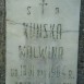 Photo montrant Tombstone of Malwina Kunskaya