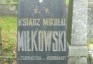 Fotografia przedstawiająca Nagrobek Mikołaja Miłkowskiego