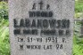 Photo montrant Tombstone of Witold Łabanowski