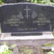 Fotografia przedstawiająca Tombstone of Leonarda Kasperowicz and Emilia Lemieszonek