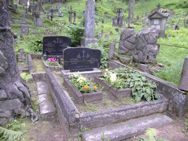 Wspólna kwatera, cmentarz na Rossie w Wilnie, stan z 2013
