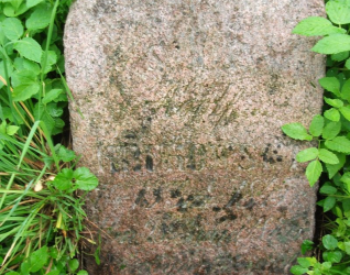 Nagrobek Adolfa Krukowskiego, cmentarz na Rossie w Wilnie, stan na 2013 r.