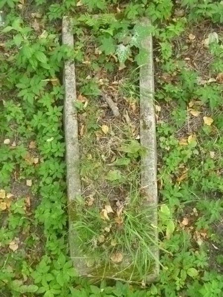 Fragment of Jan Zagorski's tombstone, Na Rossie cemetery in Vilnius, as of 2013.