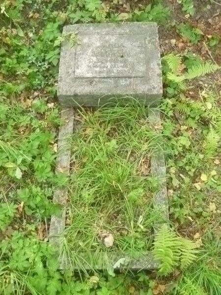 Tombstone of Wanda Żyłowska, Na Rossie cemetery in Vilnius, as of 2013.