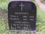 Photo montrant Tombstone of Maria and Tekla Olsewicz and Leokadia Kupczyńska