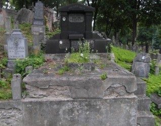 Grobowiec Eugenii, Heleny i Zofii Banelównych, cmentarz Na Rossie w Wilnie, stan z 2013