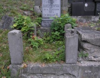Nagrobek Marii Barszczewskiej, cmentarz Na Rossie w Wilnie, stan z 2013