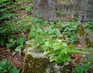 Nagrobek Piotra Umbrasa, cmentarz Na Rossie w Wilnie, stan z 2013 r.