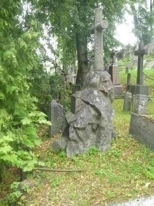 Tombstone of Hipolit Glowacki, Na Rossie cemetery in Vilnius, as of 2013