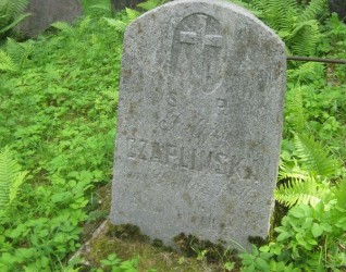 Nagrobek Julii Czaplińskiej, cmentarz na Rossie, stan z 2013 roku