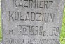 Photo montrant Tombstone of Kazimierz Koladziun