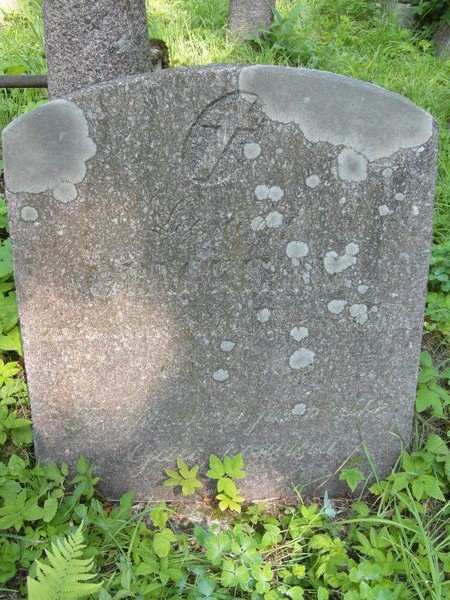 Tombstone of Leon Opacki, Na Rossie cemetery in Vilnius, as of 2013