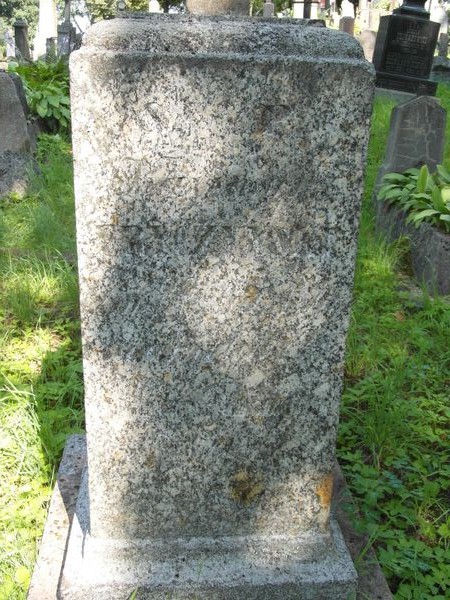 Tombstone of Kazimierz and Michał Fryczyński, Na Rossie cemetery in Vilnius, as of 2013