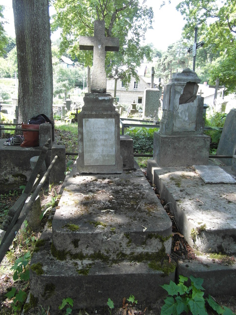 Nagrobek Heleny Syrwid, cmentarz Na Rossie w Wilnie, stan z 2013