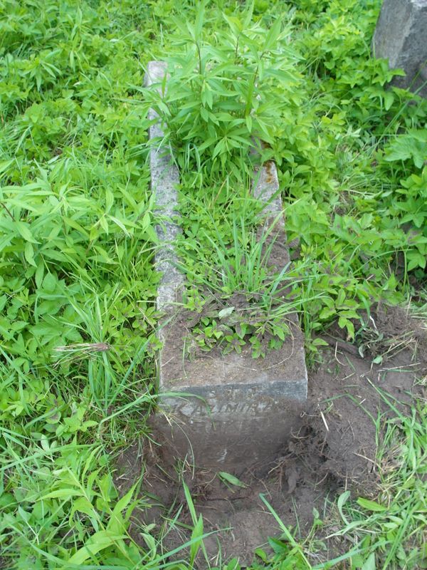 Tombstone of Kazimira Trokin, Ross Cemetery in Vilnius, as of 2013