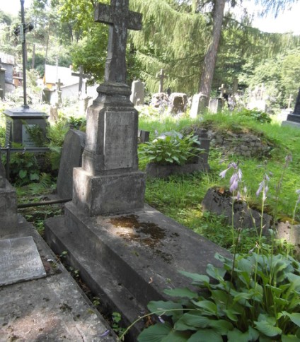 Nagrobek Anny Szymelis, cmentarz Na Rossie w Wilnie, stan z 2013