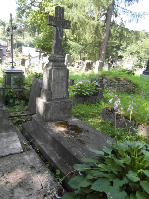 Nagrobek Anny Szymelis, cmentarz Na Rossie w Wilnie, stan z 2013