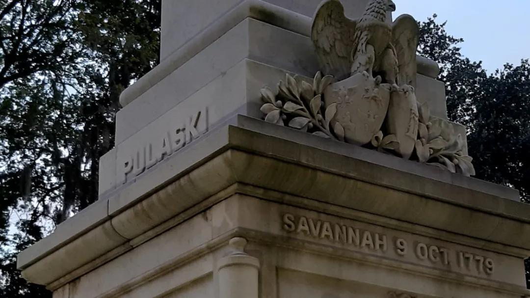 Photo montrant Monument to Casimir Pulaski in Savannah