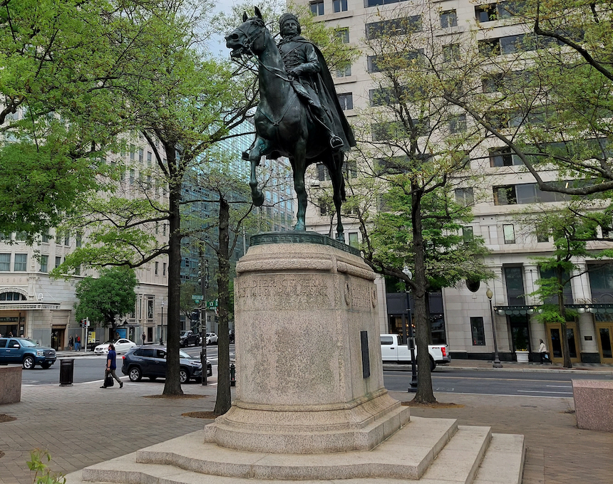 Photo montrant Casimir Pulaski Memorial in Washington, DC