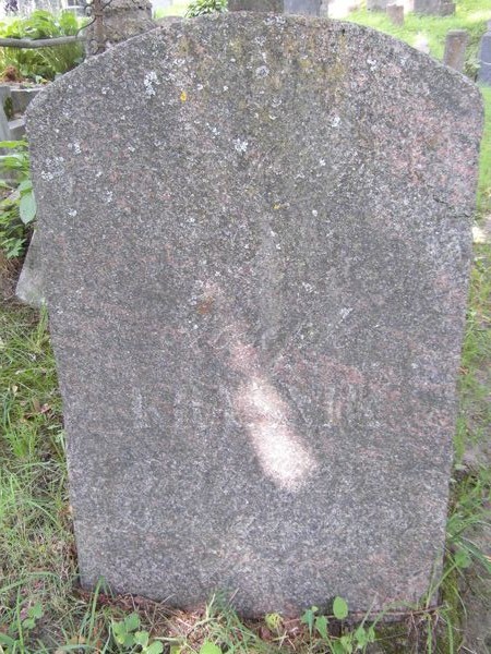 Tombstone of Józef Kraśnik, Na Rossie cemetery in Vilnius, state of 2013