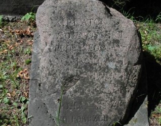 Nagrobek Platona Sosnowskiego, cmentarz Na Rossie w Wilnie, stan z 2013