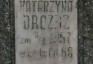 Fotografia przedstawiająca Tombstone of Katarzyna Dróżdż
