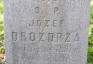 Fotografia przedstawiająca Tombstone of Jozef Drozdrz