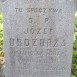 Photo montrant Tombstone of Jozef Drozdrz