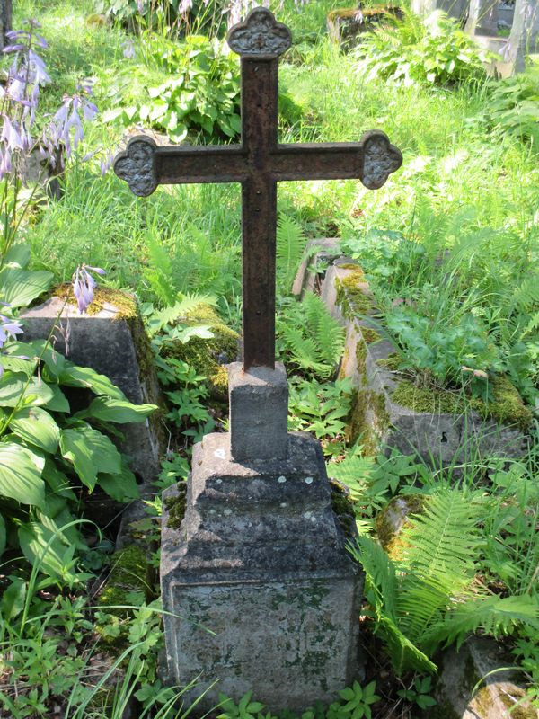 Tombstone of N.N., Rossa cemetery in Vilnius, as of 2013