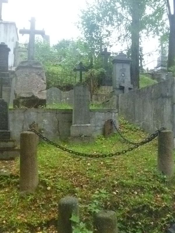 Tombstone of Michalina Herman, Na Rossie cemetery in Vilnius, as of 2013
