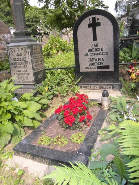 Nagrobek Jana i Jadwigi Drodzików, cmentarz Na Rossie w Wilnie, stan z 2013