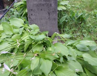 Nagrobek Barbary Żukowskiej, cmentarz Na Rossie w Wilnie, stan z 2013