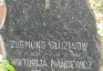 Fotografia przedstawiająca Tombstone of Sigmund Gluzinov and Viktoria Mancewicz