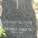 Fotografia przedstawiająca Tombstone of Sigmund Gluzinov and Viktoria Mancewicz