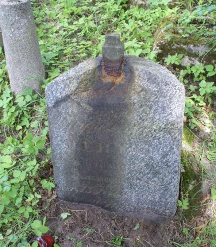 Nagrobek Marii Werygo, cmentarz Na Rossie w Wilnie, stan z 2013