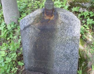 Nagrobek Marii Werygo, cmentarz Na Rossie w Wilnie, stan z 2013