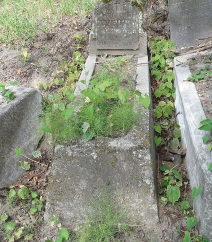 Nagrobek Ludwiki Juszkiewicz, cmentarz na Rossie w Wilnie, stan z 2015