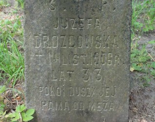Nagrobek Józefy Drozdowskiej