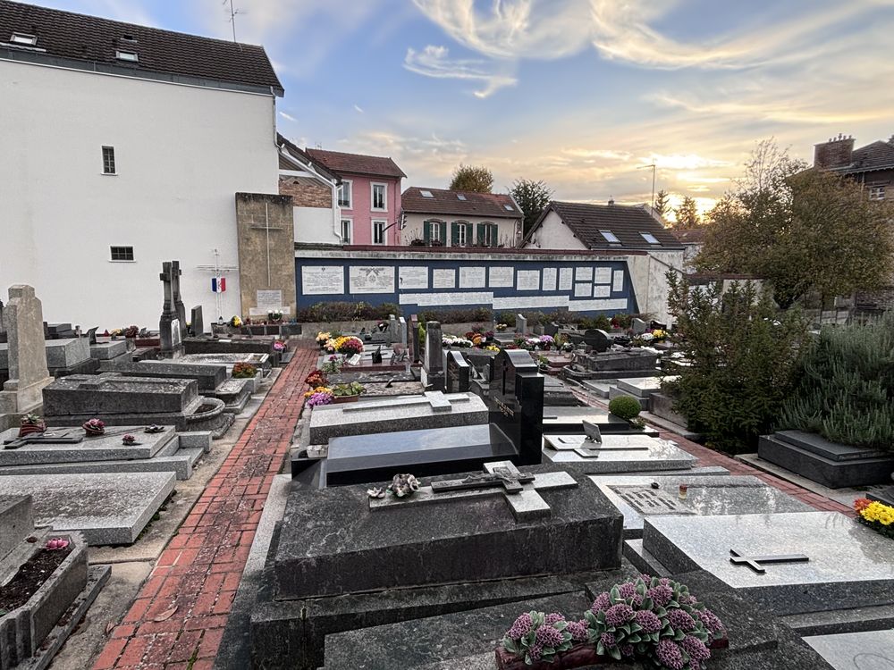 Fotografia przedstawiająca Cmentarz Champeaux w Montmorency