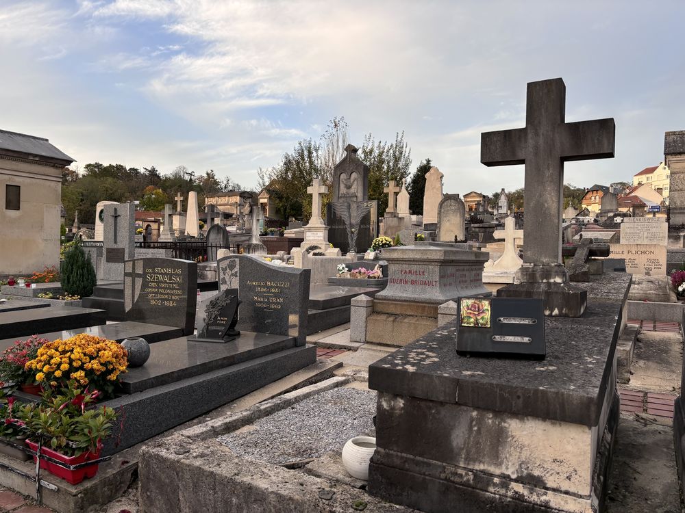 Fotografia przedstawiająca Cmentarz Champeaux w Montmorency