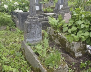 Nagrobek Józefy Pietkiewicz, cmentarz na Rossie w Wilnie, stan z 2013