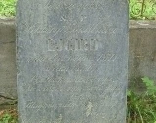 Nagrobek Wiktorii Ejgird, cmentarz Na Rossie w Wilnie, stan z 2013