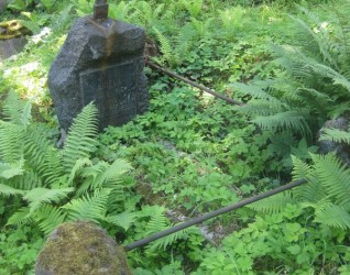 Nagrobek Anieli Nowomiejskiej, cmentarz na Rossie, stan z 2013 roku