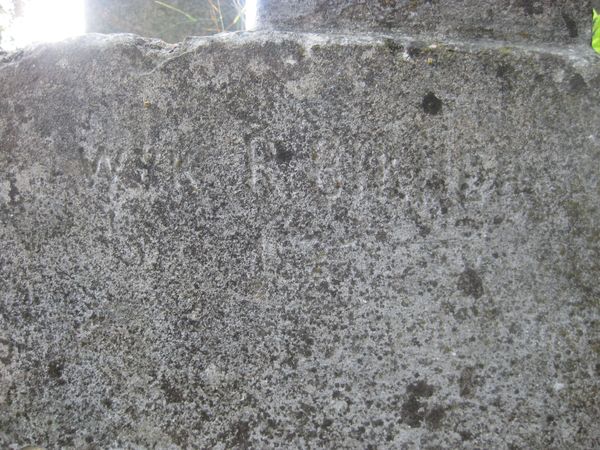 Tombstone of Kajetan Korsak, Ross cemetery in Vilnius, as of 2013.