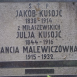 Photo montrant Tombstone of Anca Malevichovna, Jakub and Julia Kusojci