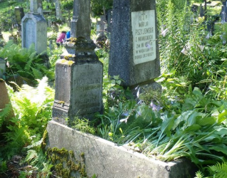 Nagrobek Antoniego i Hipolita Przyjemskich, cmentarz na Rossie w Wilnie, stan z 2013