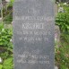 Fotografia przedstawiająca Tombstone of Alexandra Kirchner